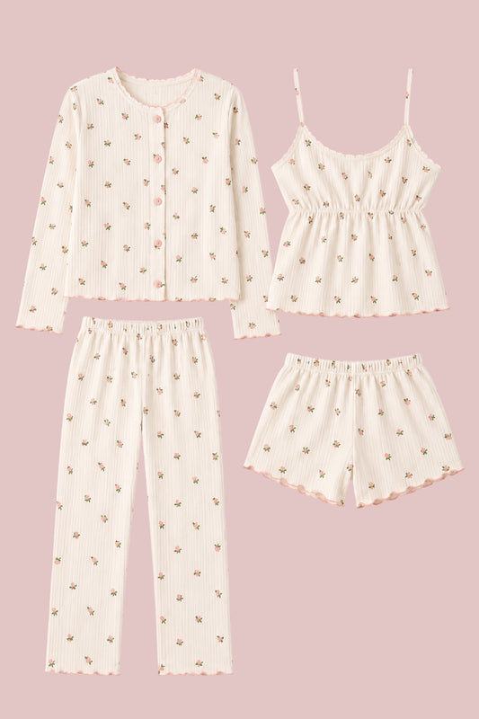 4 Piece PJ Set