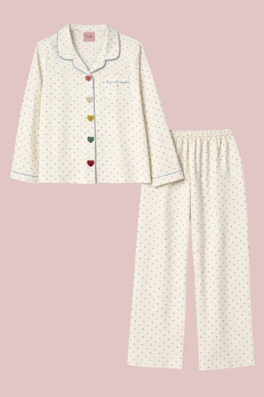 Colorful Dot PJ Set