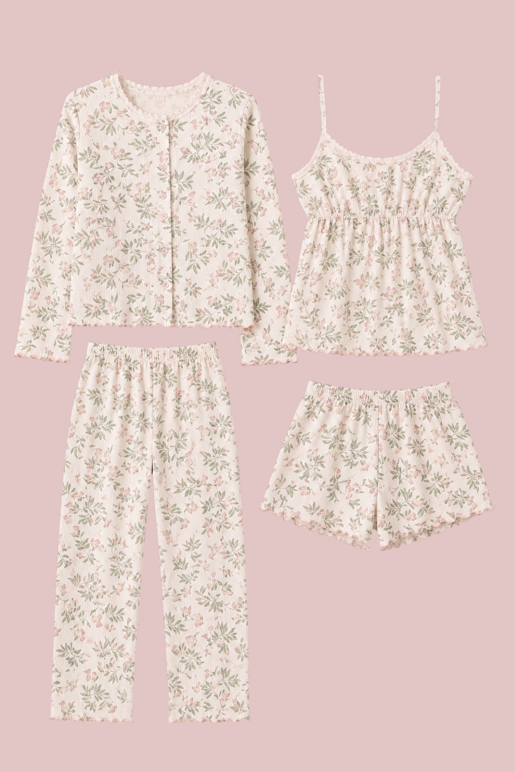 4 Piece PJ Set