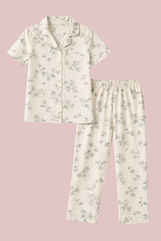 Floral Short Sleeve PJ