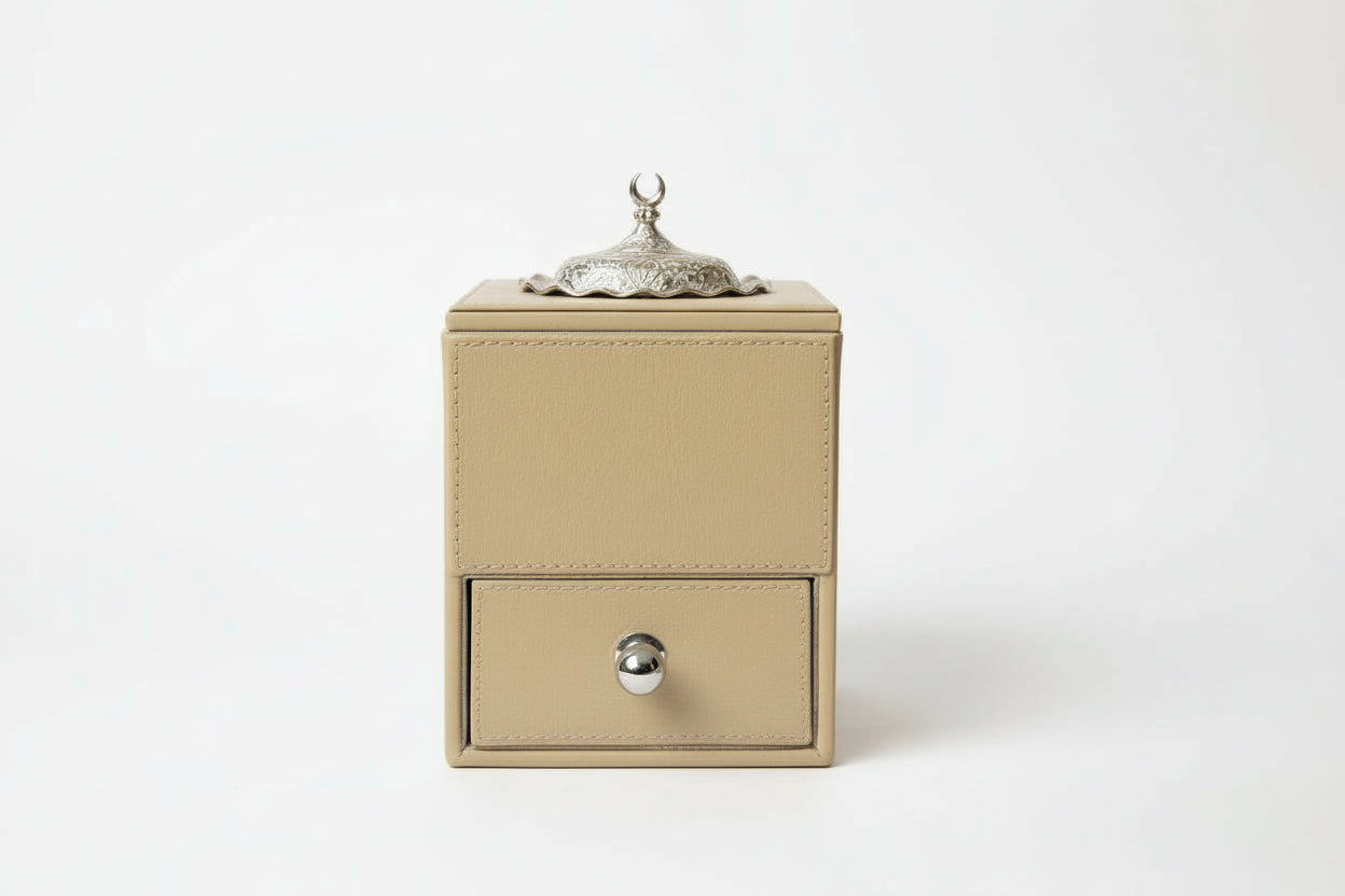 Small Mubkhar With Storage Drawer